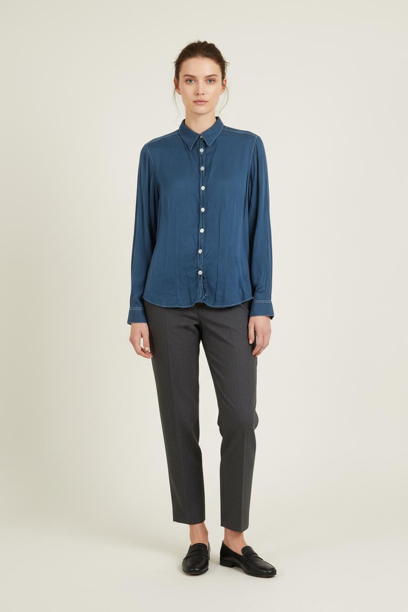 Chemise Bleue - Taille XXL/44 de la marque Gerard Darel | PARAD76273 - Vendu par Paradigme - Image 1