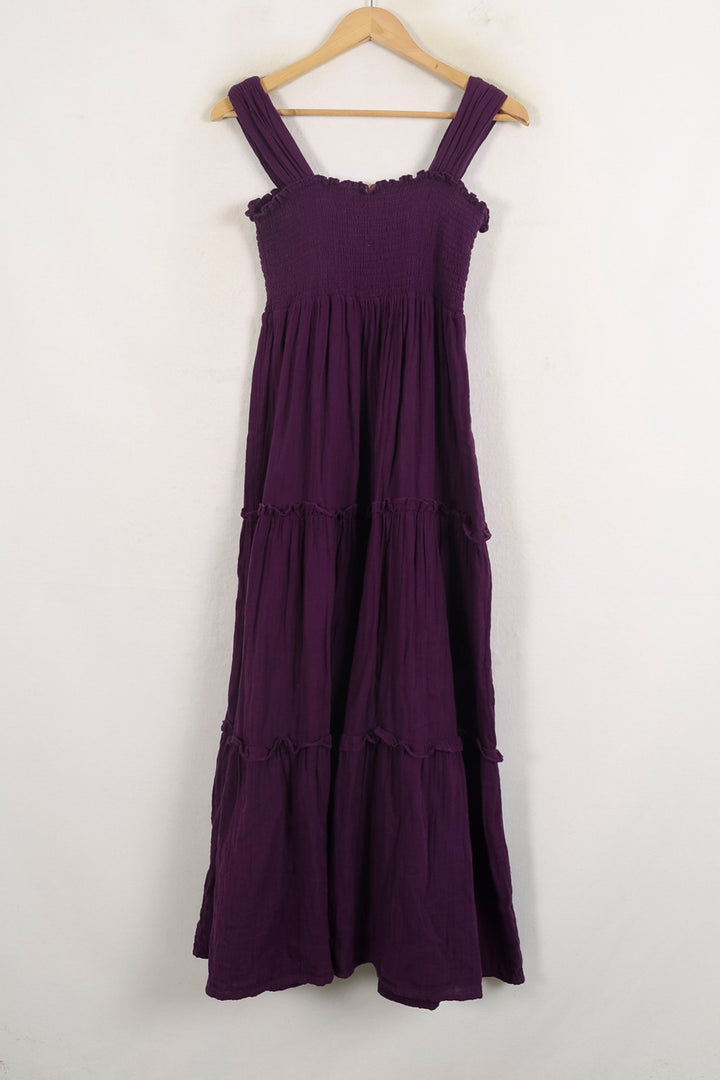 Robe Longue Violette - Taille XS/34 de la marque Petite Mendigote | PARAD76277 - Vendu par Paradigme - Image 4