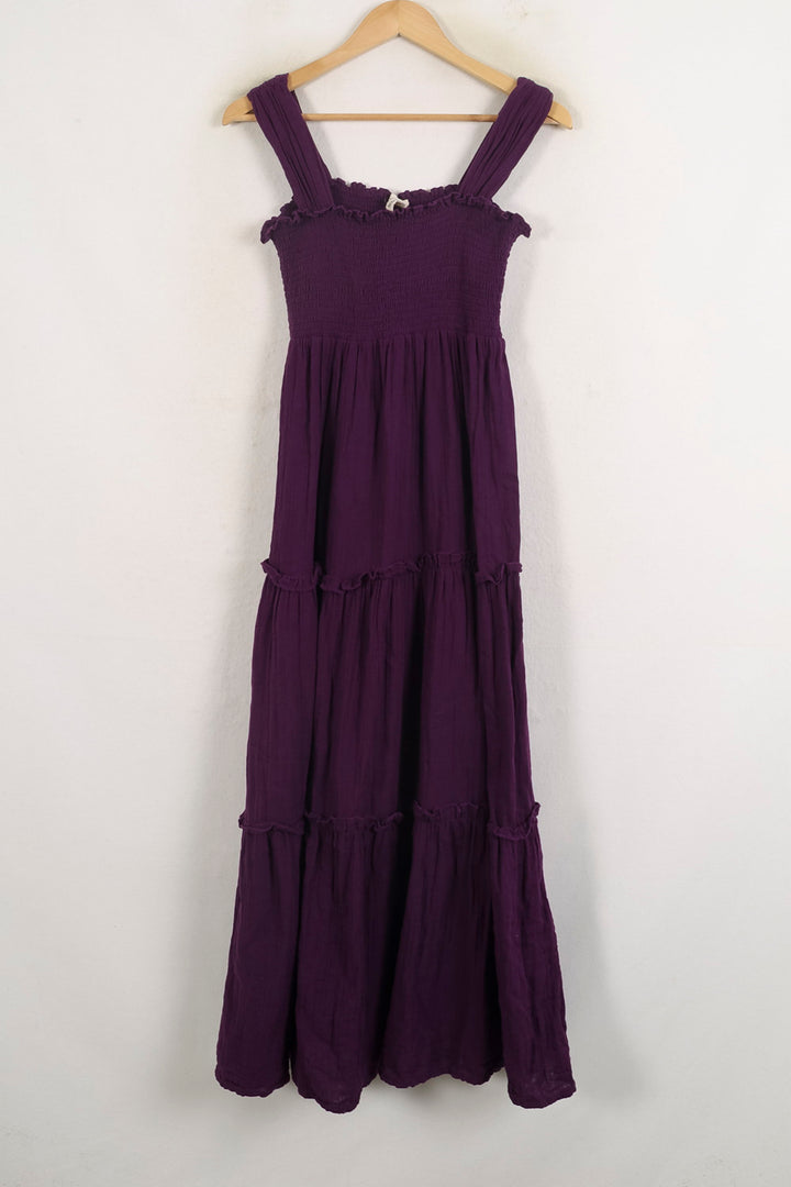Robe Longue Violette - Taille XS/34 de la marque Petite Mendigote | PARAD76277 - Vendu par Paradigme - Image 2