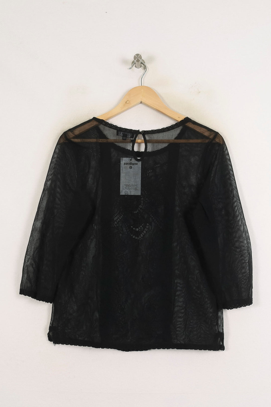 Blouse Noire - Taille XXL/44 de la marque ZAPA | PARAD76280 - Vendu par Paradigme - Image 4