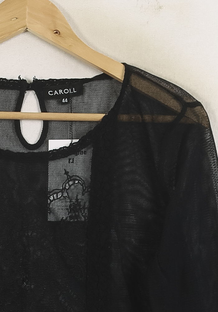 Blouse Noire - Taille XXL/44 de la marque ZAPA | PARAD76280 - Vendu par Paradigme - Image 3