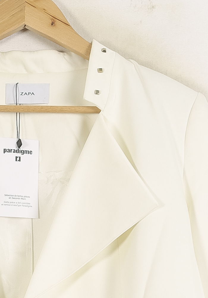 Veste Blanche - Taille XXL/44 de la marque ZAPA | PARAD76283 - Vendu par Paradigme - Image 3