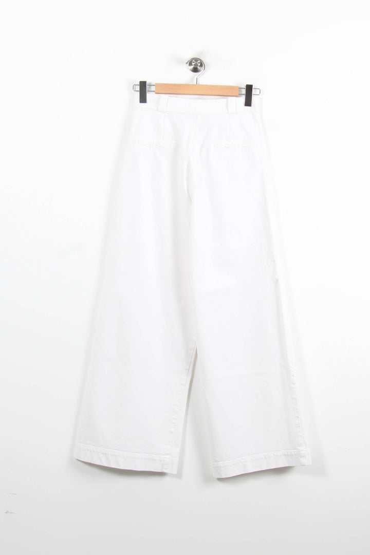 Pantalon Large Blanc - Taille XS/34 de la marque Sessùn | PARAD76288 - Vendu par Paradigme - Image 4