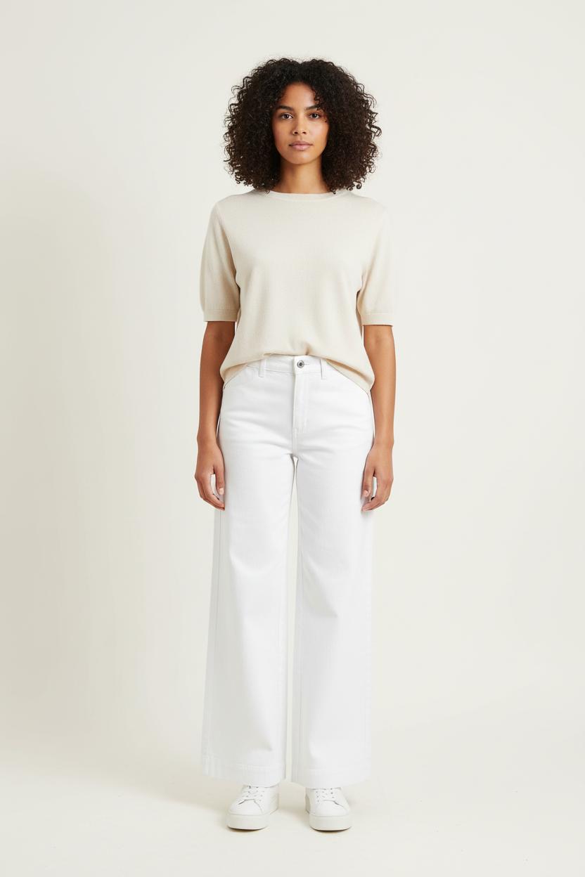 Pantalon Large Blanc - Taille XS/34 de la marque Sessùn | PARAD76288 - Vendu par Paradigme - Image 1