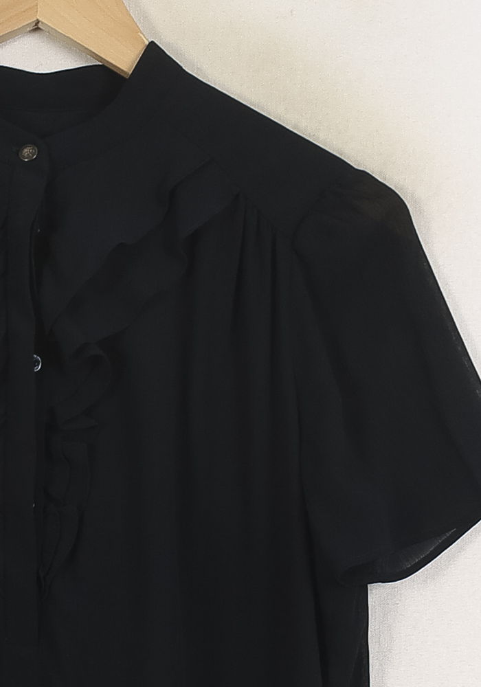 Robe Courte Noire - Taille S/36 de la marque IKKS | PARAD76291 - Vendu par Paradigme - Image 3