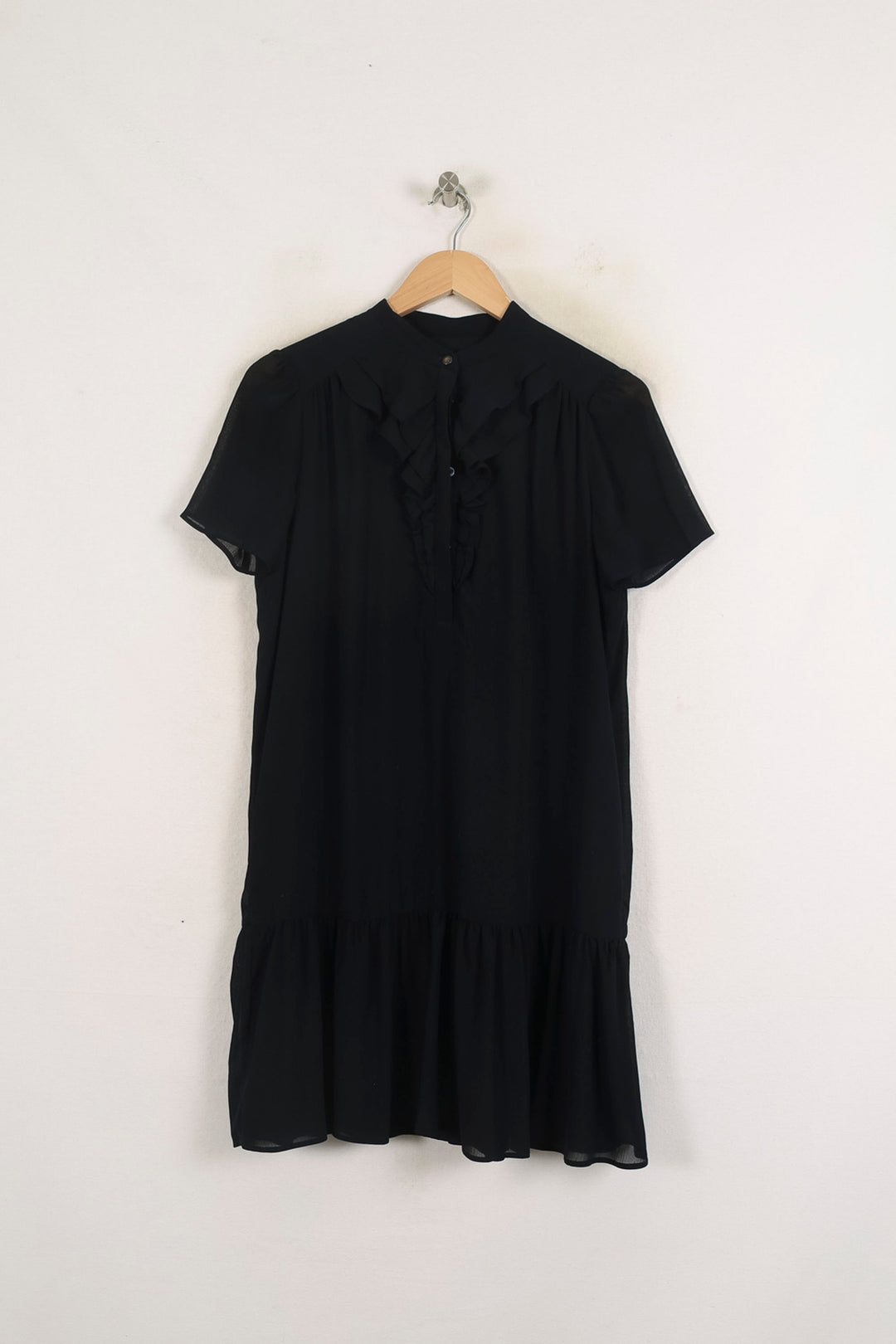 Robe Courte Noire - Taille S/36 de la marque IKKS | PARAD76291 - Vendu par Paradigme - Image 2