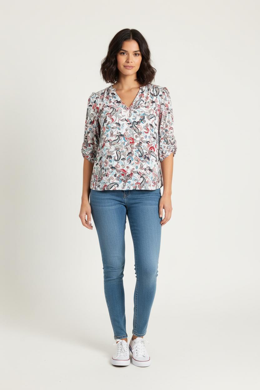 Blouse Multicolore - Taille S/36 de la marque IKKS | PARAD76292 - Vendu par Paradigme - Image 1