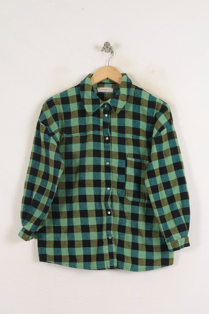 Chemise Verte et Noire - Taille S/36 de la marque Imprevu | PARAD76296 - Vendu par Paradigme - Image 2