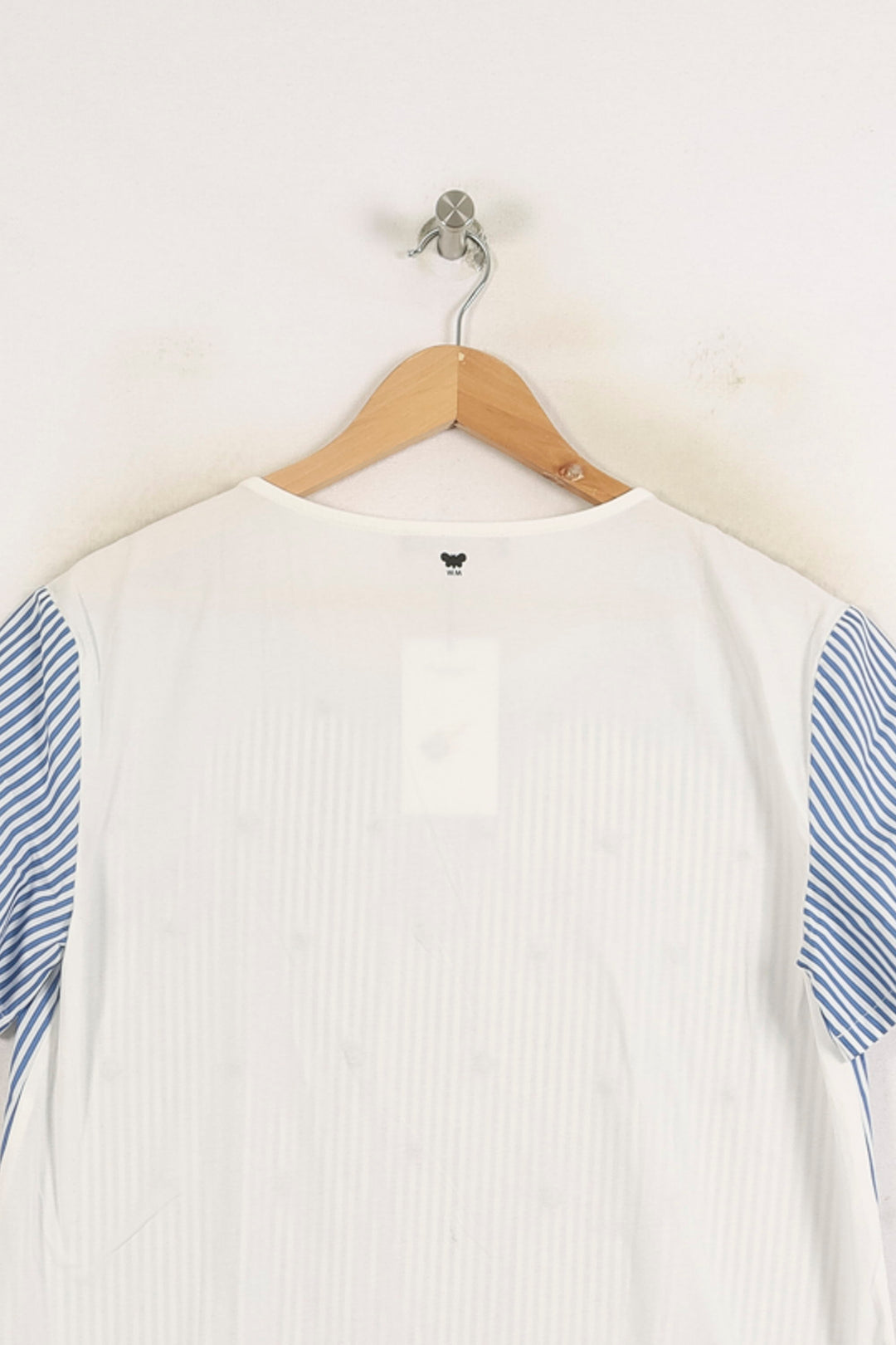 Tee-shirt Bleu et Blanc - Taille S/36 de la marque Max Mara | PARAD76302 - Vendu par Paradigme - Image 4
