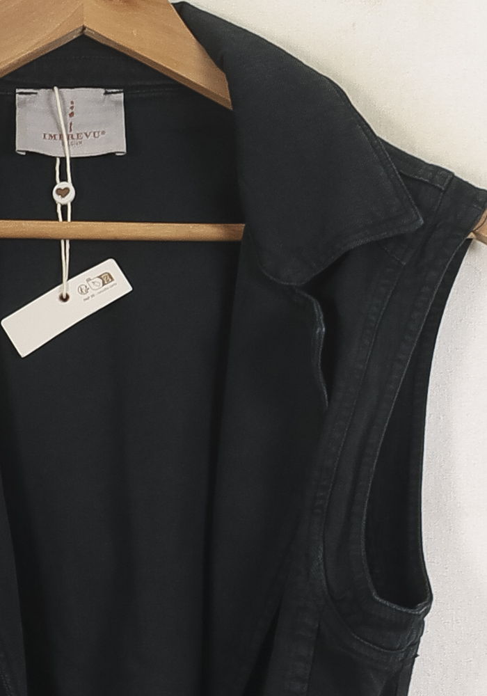 Gilet Noir - Taille S/36 de la marque Imprevu | PARAD76311 - Vendu par Paradigme - Image 3