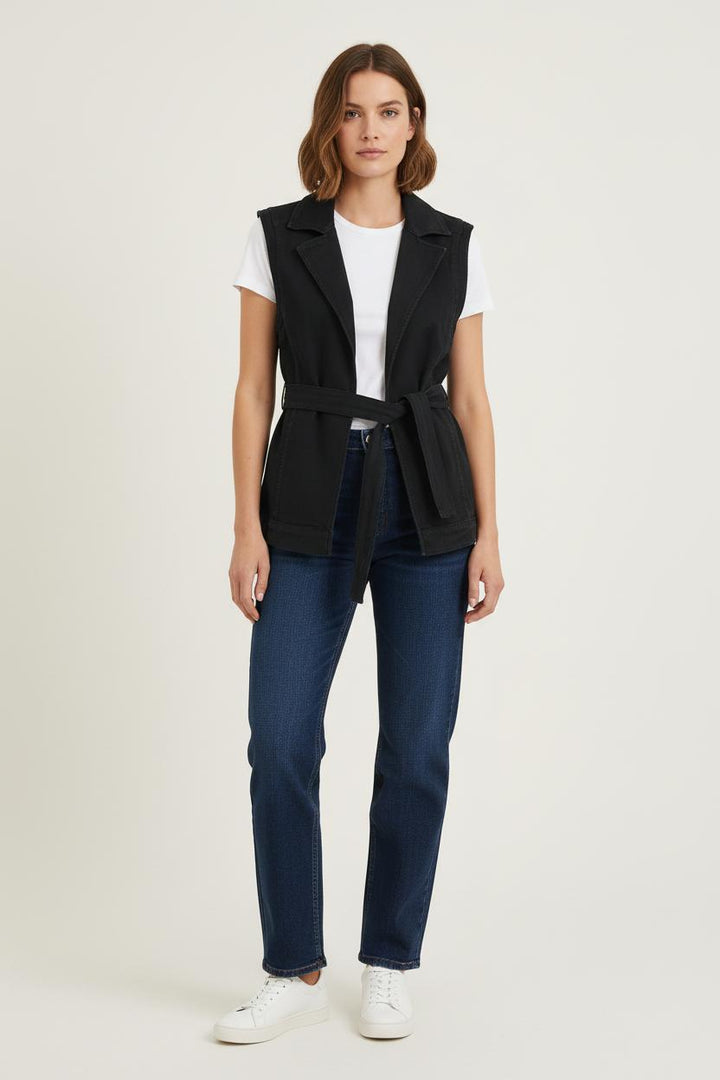 Gilet Noir - Taille S/36 de la marque Imprevu | PARAD76311 - Vendu par Paradigme - Image 1