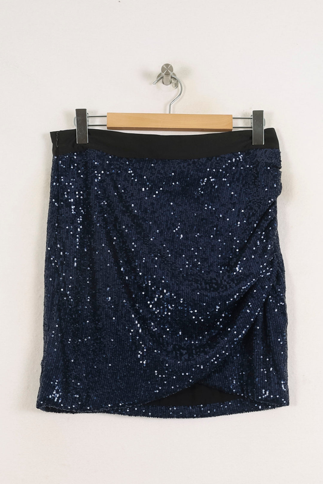 Jupe Pailletée Bleue - Taille XL/42 de la marque Imprevu | PARAD76312 - Vendu par Paradigme - Image 4