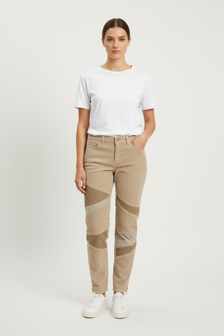 Pantalon Beige et Kaki - Taille S/36 de la marque Zadig&Voltaire | PARAD76327 - Vendu par Paradigme - Image 1