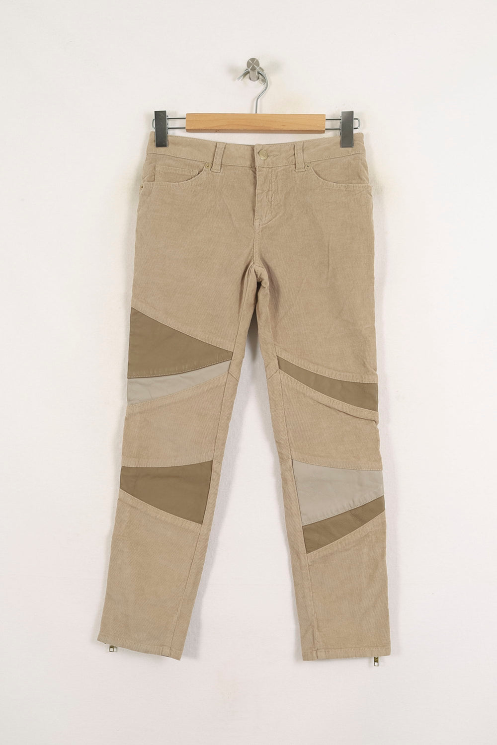 Pantalon Beige et Kaki - Taille S/36 de la marque Zadig&Voltaire | PARAD76327 - Vendu par Paradigme - Image 2