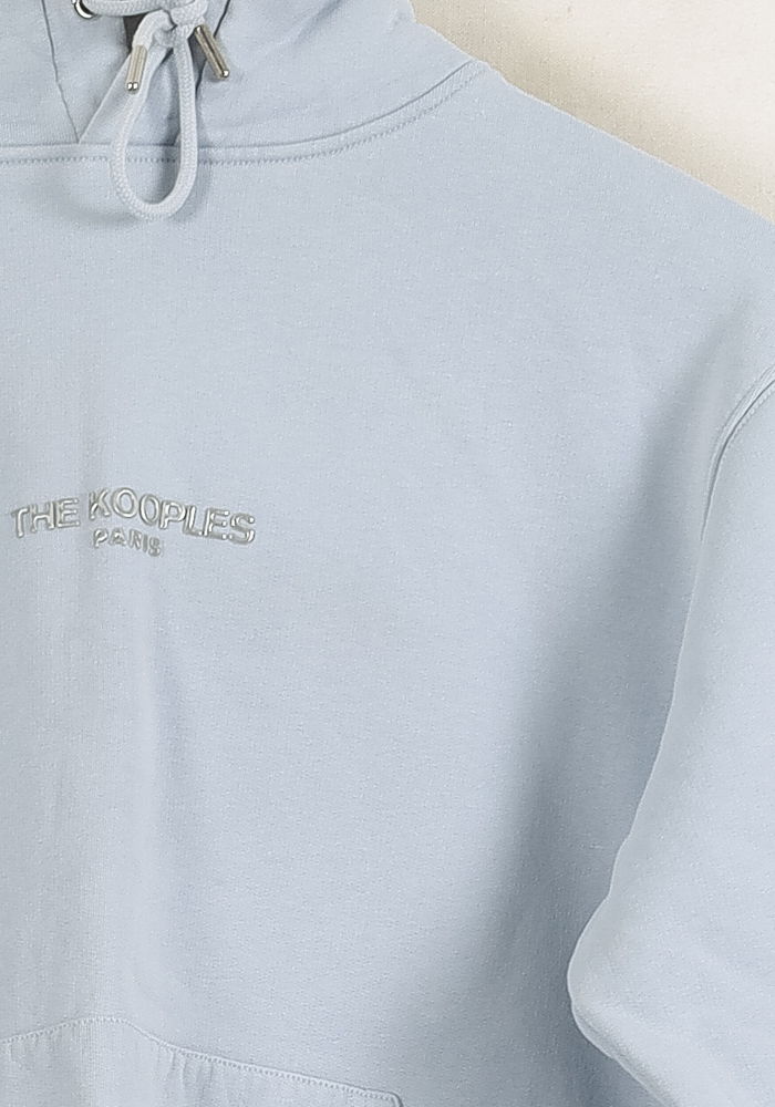 Sweat à Capuche Bleu - Taille S/36 de la marque The Kooples | PARAD76330 - Vendu par Paradigme - Image 3