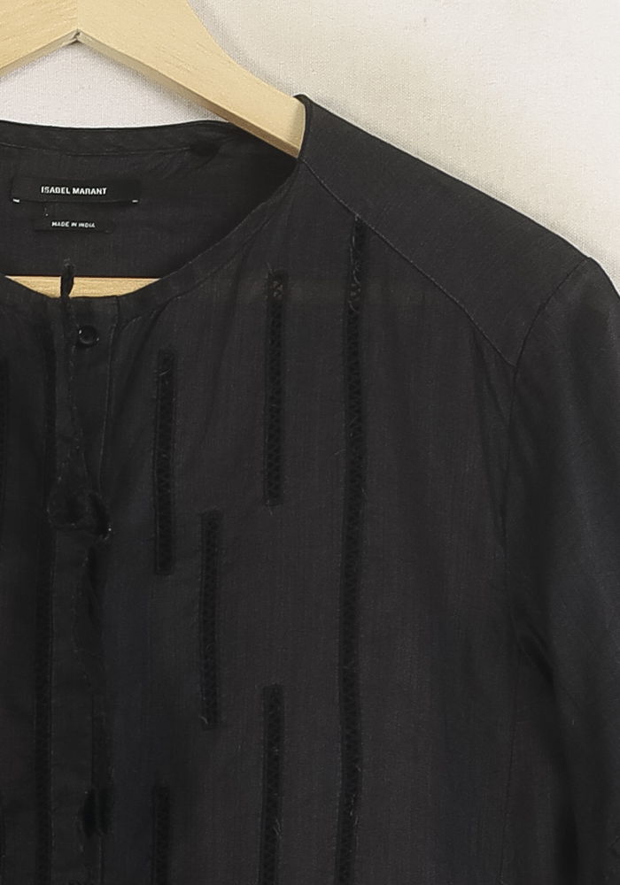 Tunique Noire - Taille S/36 de la marque Isabel Marant | PARAD76334 - Vendu par Paradigme - Image 3