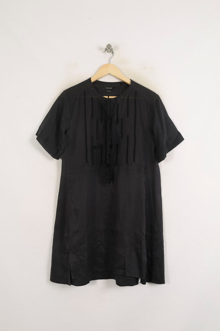 Tunique Noire - Taille S/36 de la marque Isabel Marant | PARAD76334 - Vendu par Paradigme - Image 2