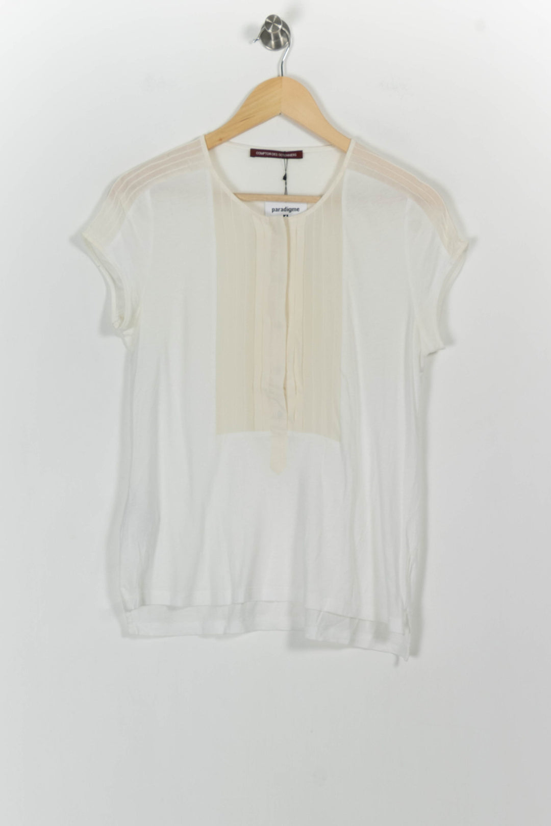 Blouse Blanche - Taille L/40 de la marque Comptoir des Cotonniers | PARAD76336 - Vendu par Paradigme - Image 2