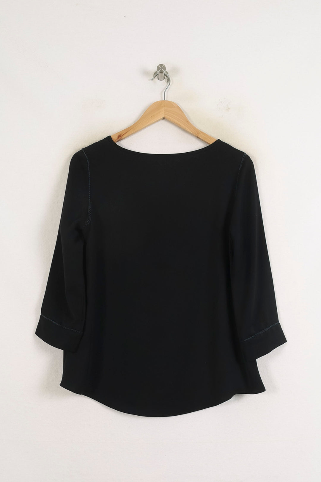 Blouse Noire - Taille M/38 de la marque Claudie Pierlot | PARAD76339 - Vendu par Paradigme - Image 4
