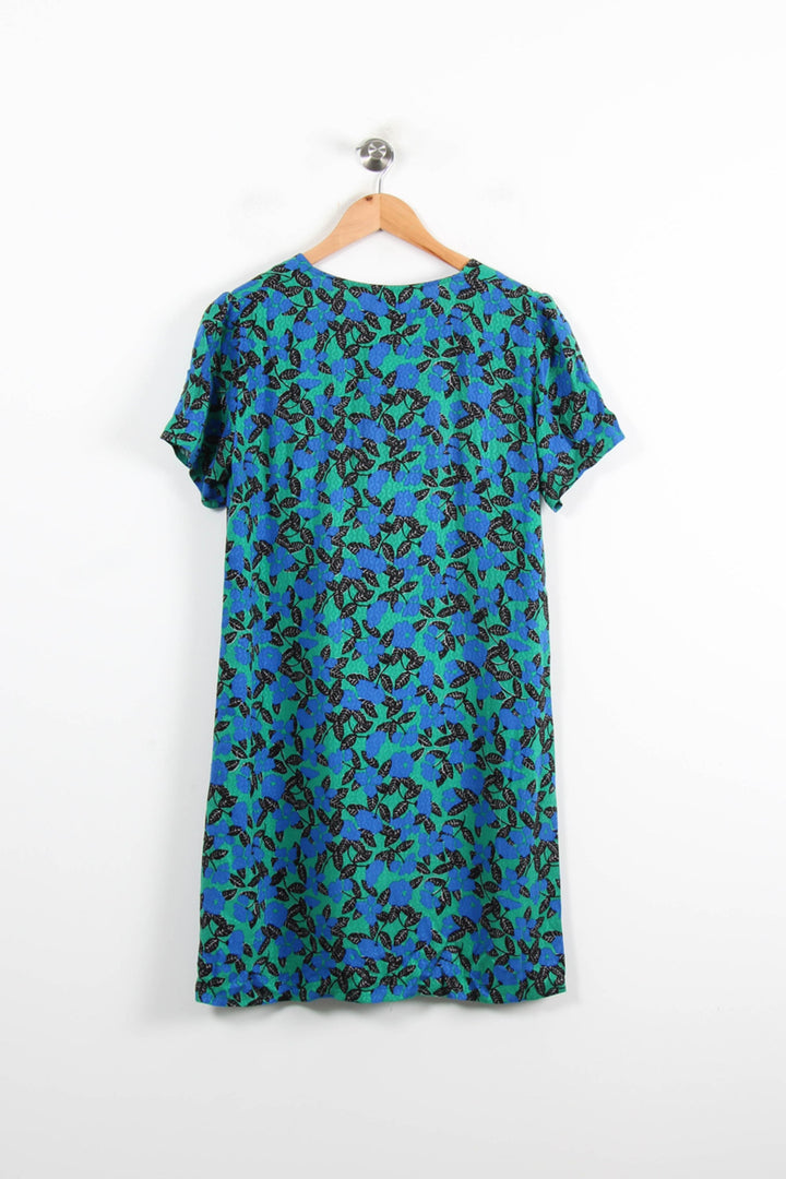 Robe Courte Bleue et Verte - Taille S/36 de la marque Karl Marc John | PARAD76343 - Vendu par Paradigme - Image 4