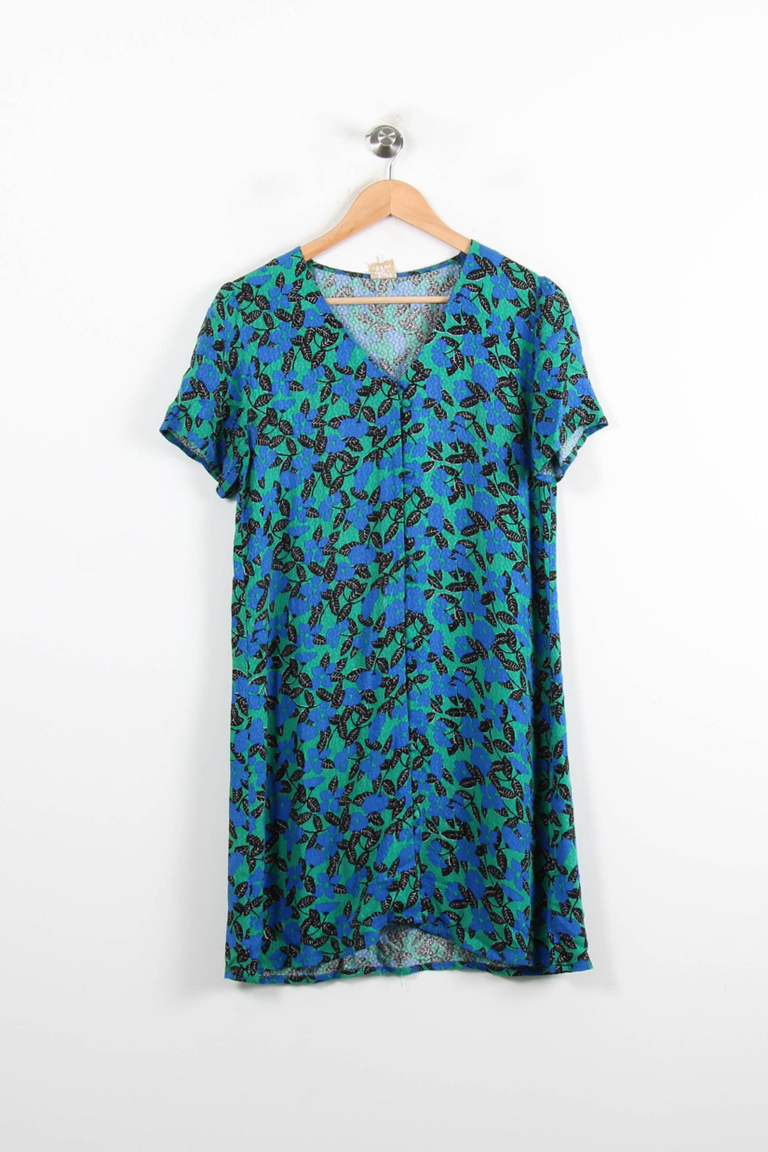 Robe Courte Bleue et Verte - Taille S/36 de la marque Karl Marc John | PARAD76343 - Vendu par Paradigme - Image 2