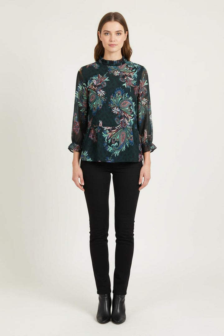 Blouse Verte - Taille S/36 de la marque One Step | PARAD76344 - Vendu par Paradigme - Image 1