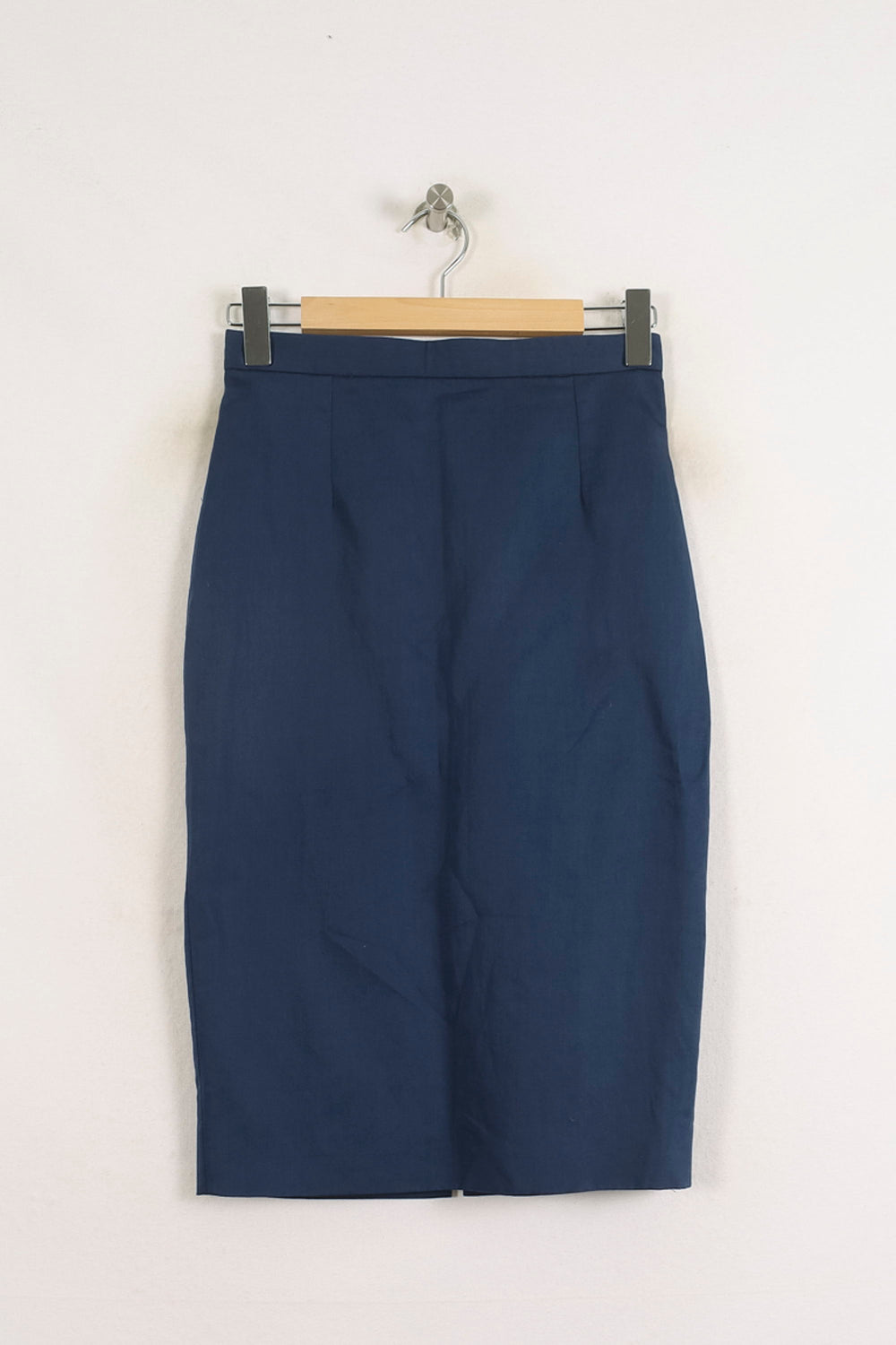 Jupe Crayon Bleue - Taille S/36 de la marque Ines de la Fressange Paris | PARAD76382 - Vendu par Paradigme - Image 2