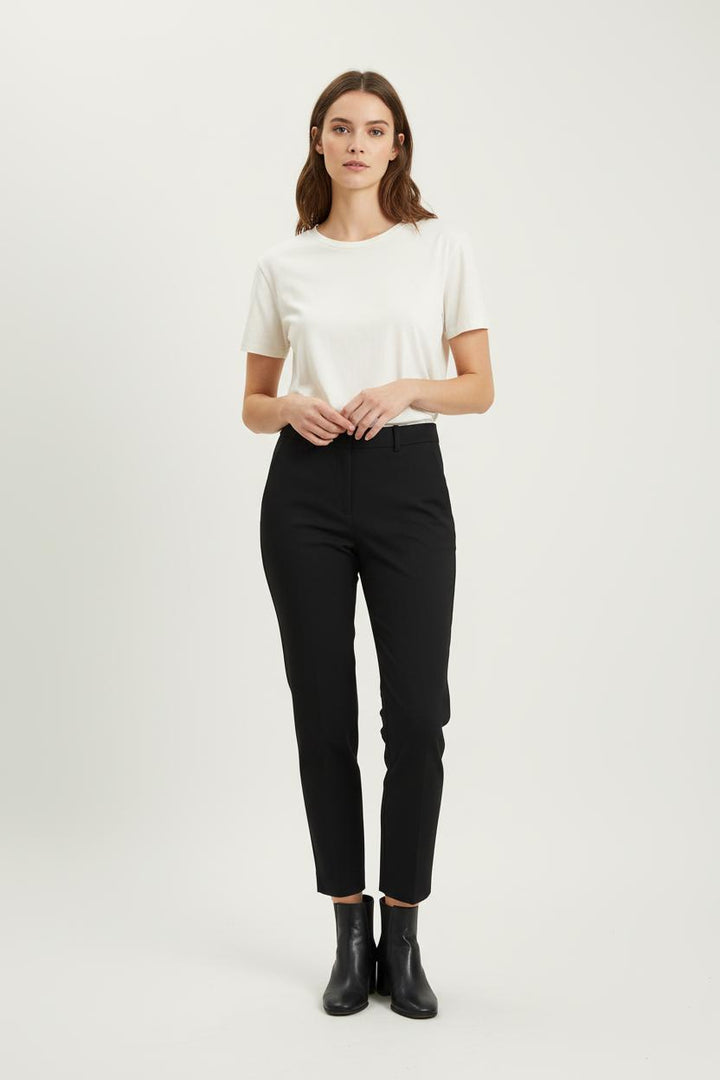 Pantalon Cigarette Noir - Taille S/36 de la marque Ines de la Fressange Paris | PARAD76385 - Vendu par Paradigme - Image 1