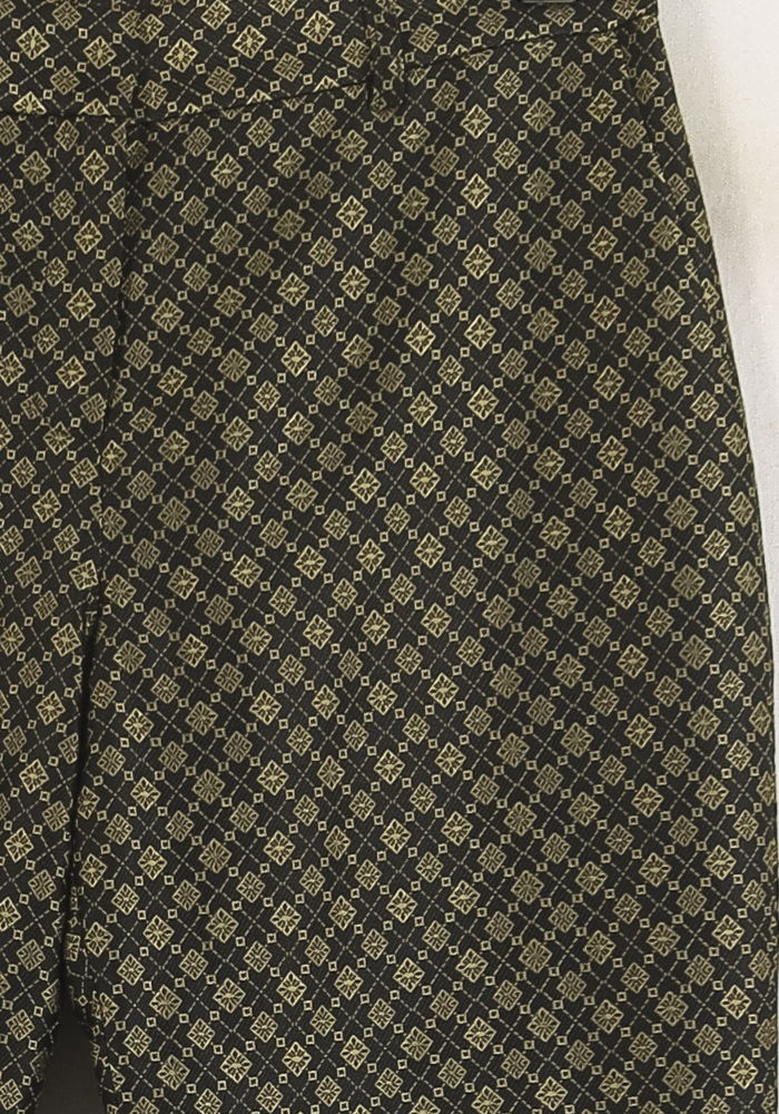 Pantalon Imprimé Vert et Noir - Taille S/36 de la marque Ines de la Fressange Paris | PARAD76387 - Vendu par Paradigme - Image 3