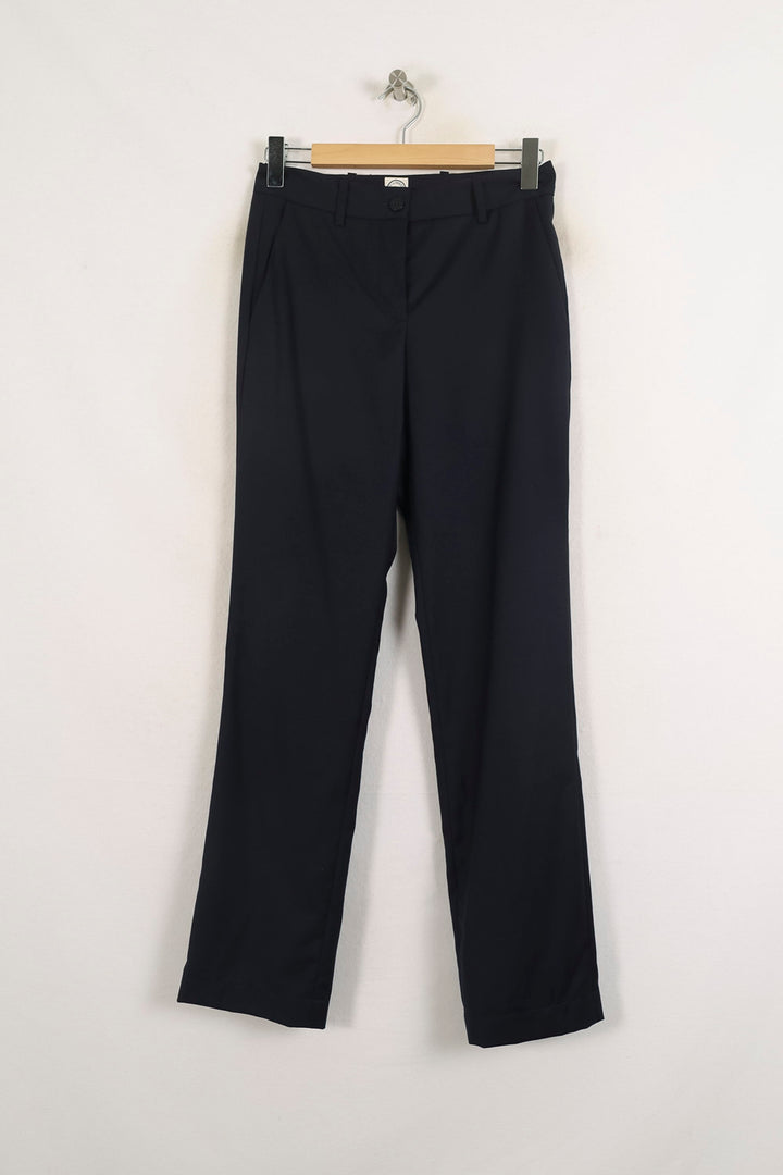 Pantalon Droit Bleu - Taille S/36 de la marque Ines de la Fressange Paris | PARAD76391 - Vendu par Paradigme - Image 2