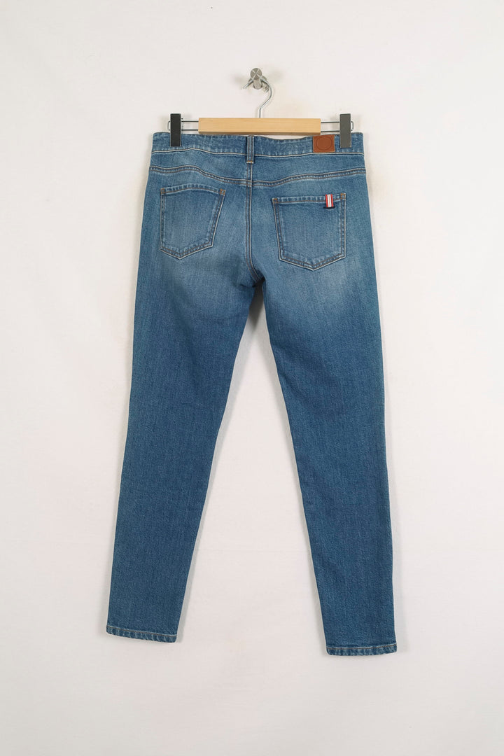 Jean Slim Bleu - Taille M/38 de la marque Ines de la Fressange Paris | PARAD76397 - Vendu par Paradigme - Image 4
