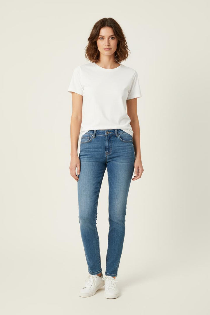 Jean Slim Bleu - Taille M/38 de la marque Ines de la Fressange Paris | PARAD76397 - Vendu par Paradigme - Image 1