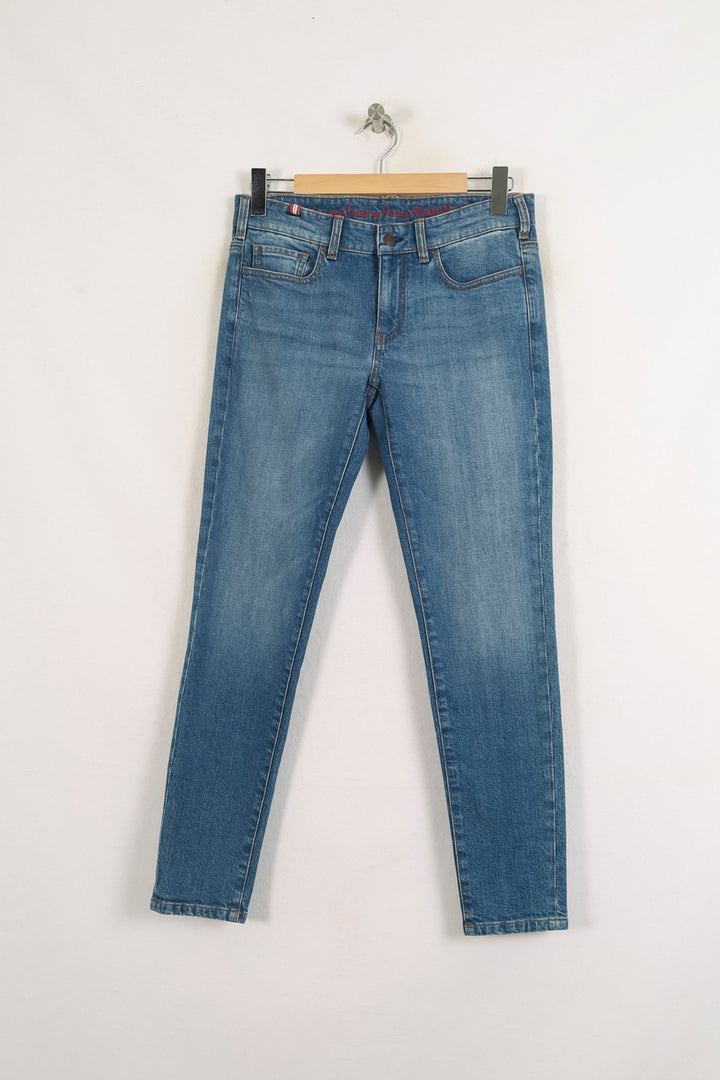 Jean Slim Bleu - Taille M/38 de la marque Ines de la Fressange Paris | PARAD76397 - Vendu par Paradigme - Image 2