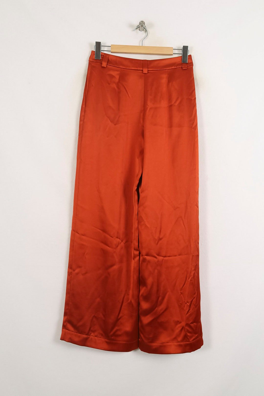 Pantalon Large Bordeaux - Taille S/36 de la marque Ines de la Fressange Paris | PARAD76400 - Vendu par Paradigme - Image 4