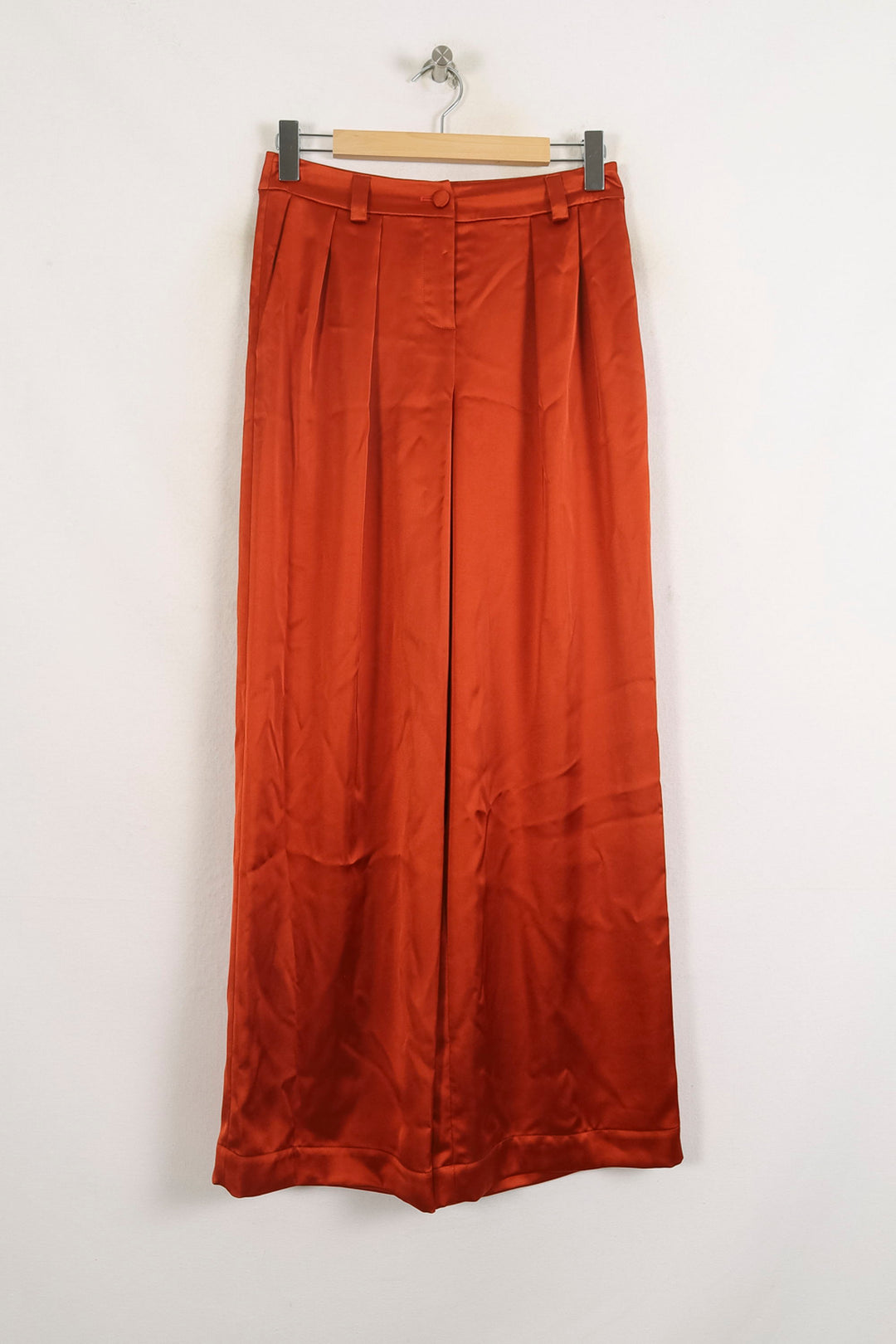 Pantalon Large Bordeaux - Taille S/36 de la marque Ines de la Fressange Paris | PARAD76400 - Vendu par Paradigme - Image 2