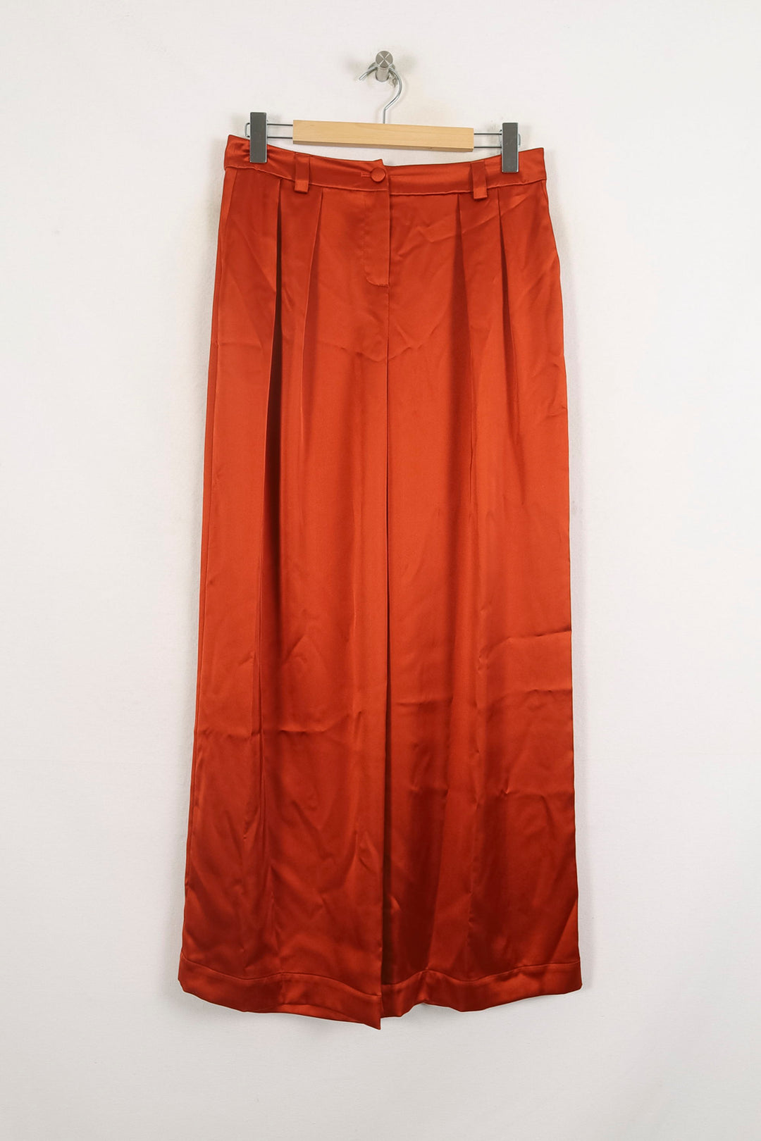 Pantalon Large Bordeaux - Taille L/40 de la marque Ines de la Fressange Paris | PARAD76401 - Vendu par Paradigme - Image 2