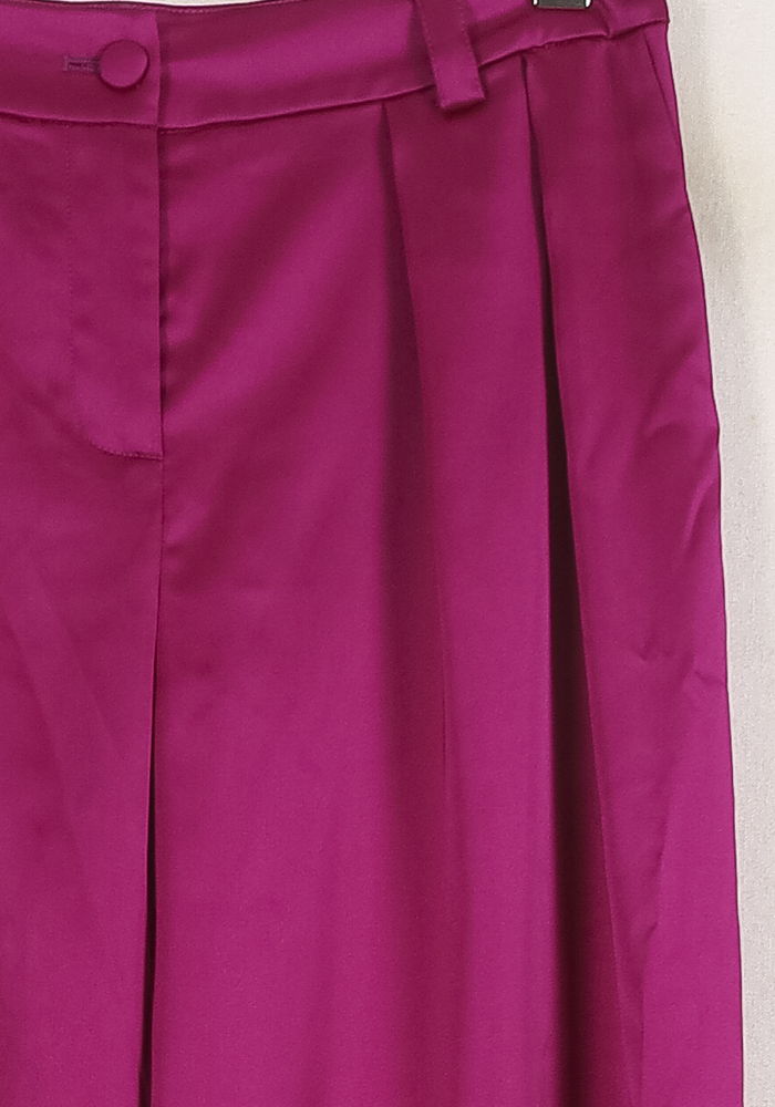 Pantalon Large Violet - Taille M/38 de la marque Ines de la Fressange Paris | PARAD76403 - Vendu par Paradigme - Image 3