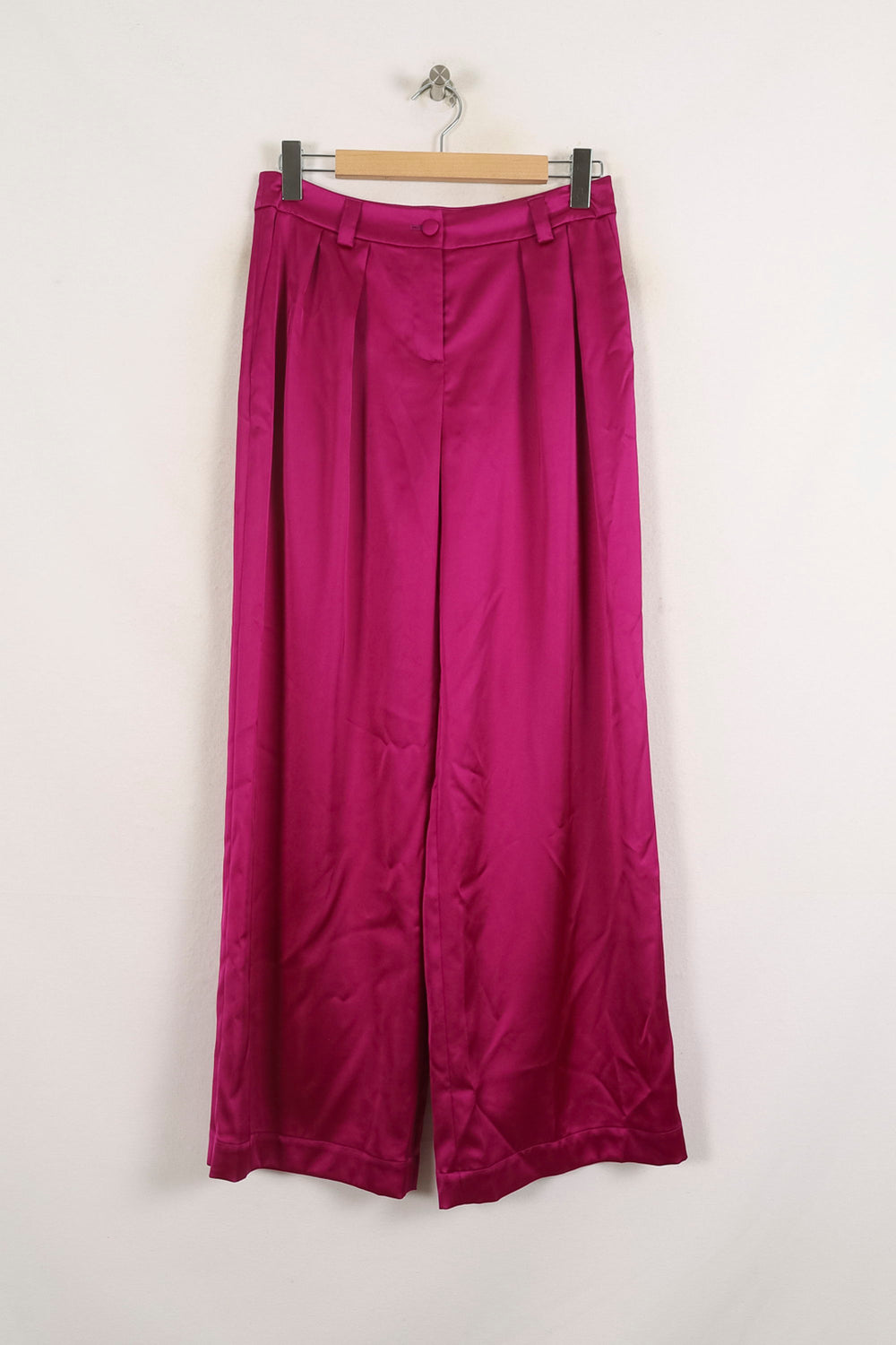 Pantalon Large Violet - Taille M/38 de la marque Ines de la Fressange Paris | PARAD76403 - Vendu par Paradigme - Image 2