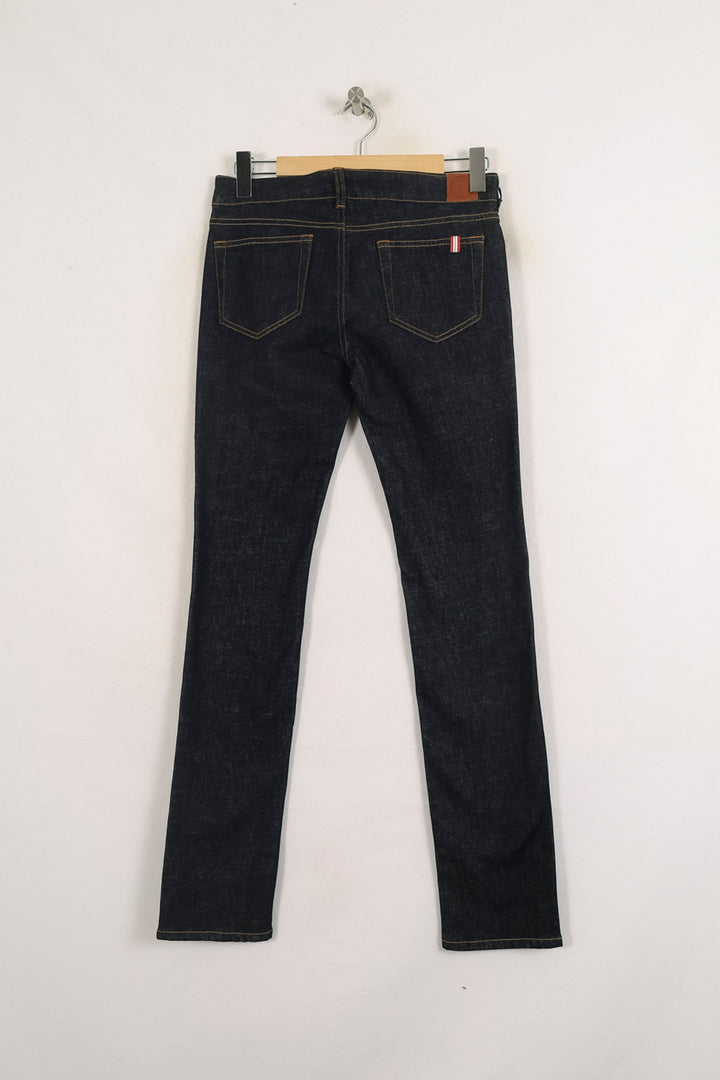 Jean Slim Bleu - Taille M/38 de la marque Ines de la Fressange Paris | PARAD76404 - Vendu par Paradigme - Image 4