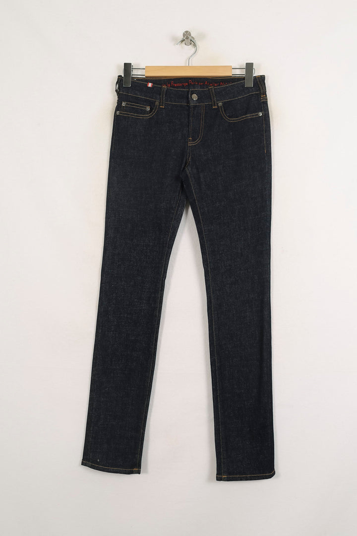 Jean Slim Bleu - Taille M/38 de la marque Ines de la Fressange Paris | PARAD76404 - Vendu par Paradigme - Image 2