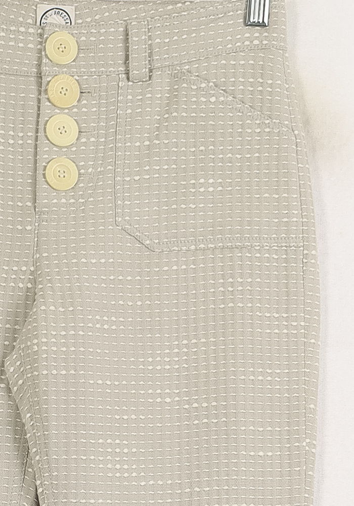 Pantalon Évasé Gris - Taille S/36 de la marque Ines de la Fressange Paris | PARAD76408 - Vendu par Paradigme - Image 3