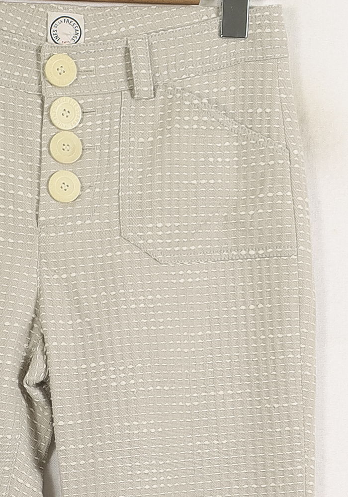 Pantalon Droit Gris - Taille S/36 de la marque Ines de la Fressange Paris | PARAD76409 - Vendu par Paradigme - Image 3