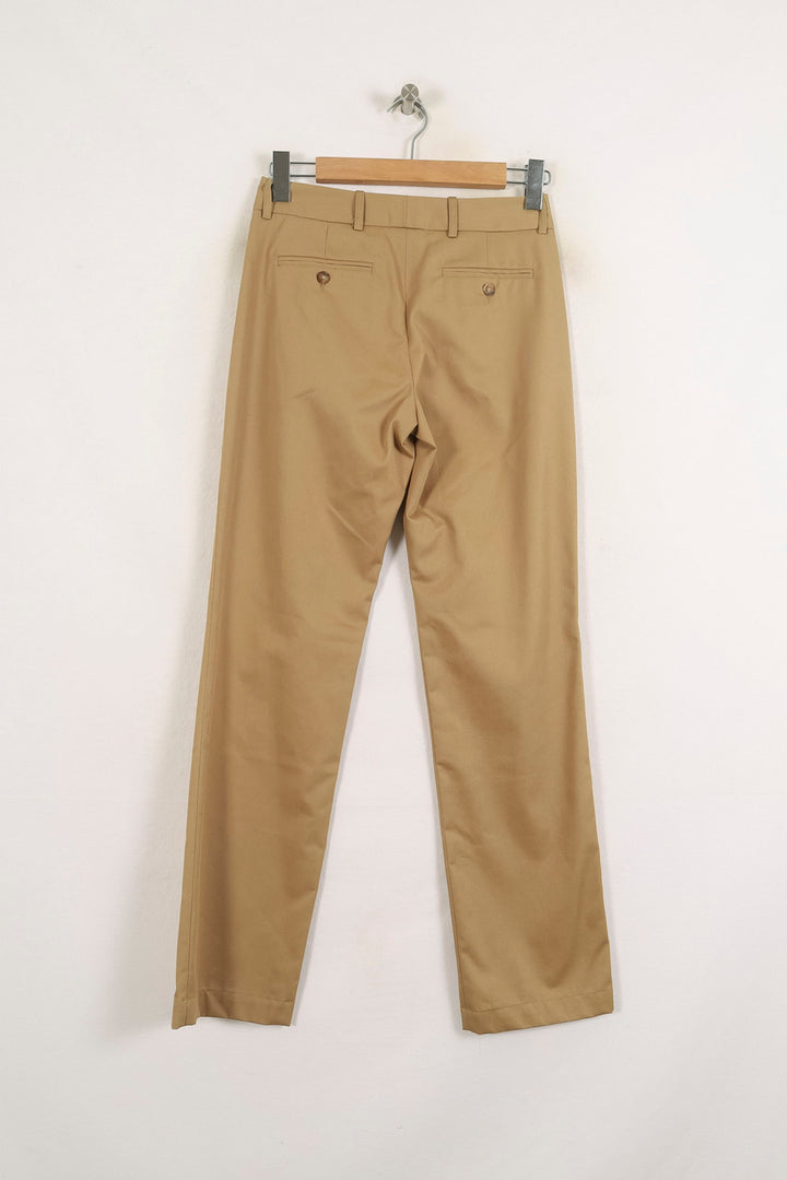 Pantalon Droit Beige - Taille S/36 de la marque Ines de la Fressange Paris | PARAD76410 - Vendu par Paradigme - Image 4