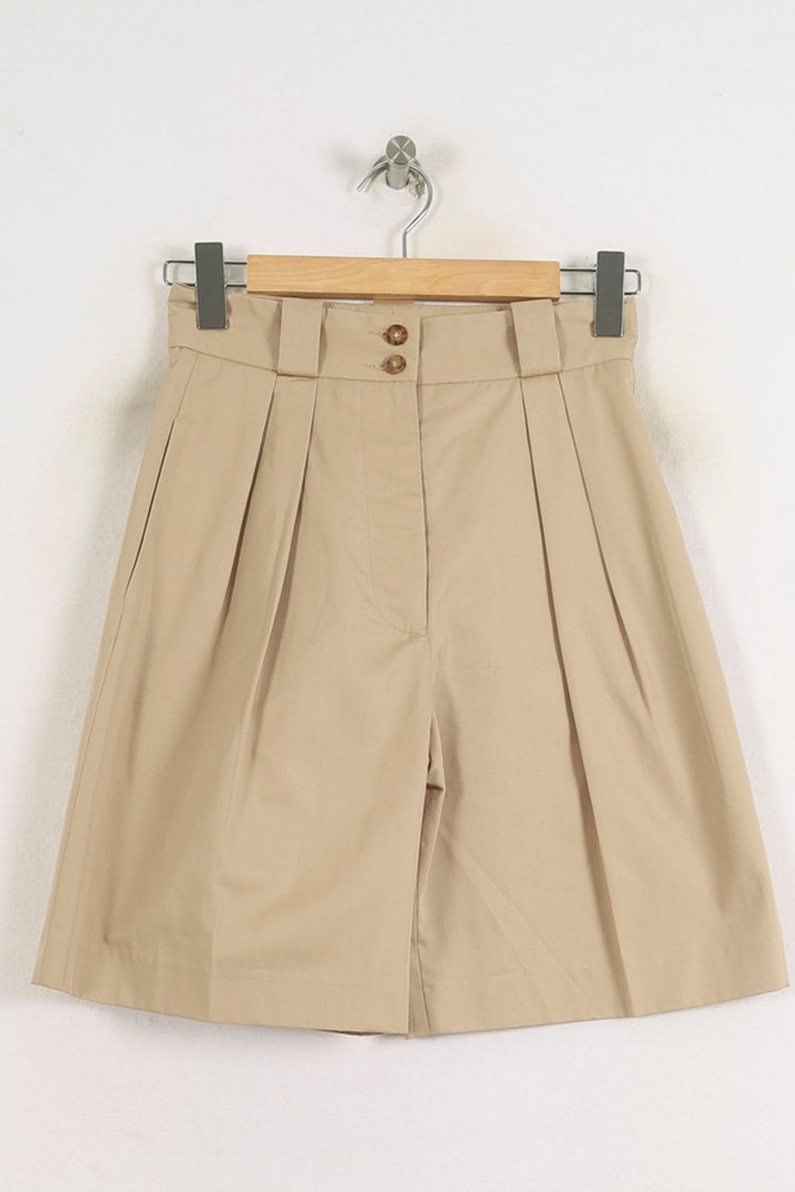 Bermuda Beige - Taille S/36 de la marque Ines de la Fressange Paris | PARAD76412 - Vendu par Paradigme - Image 2