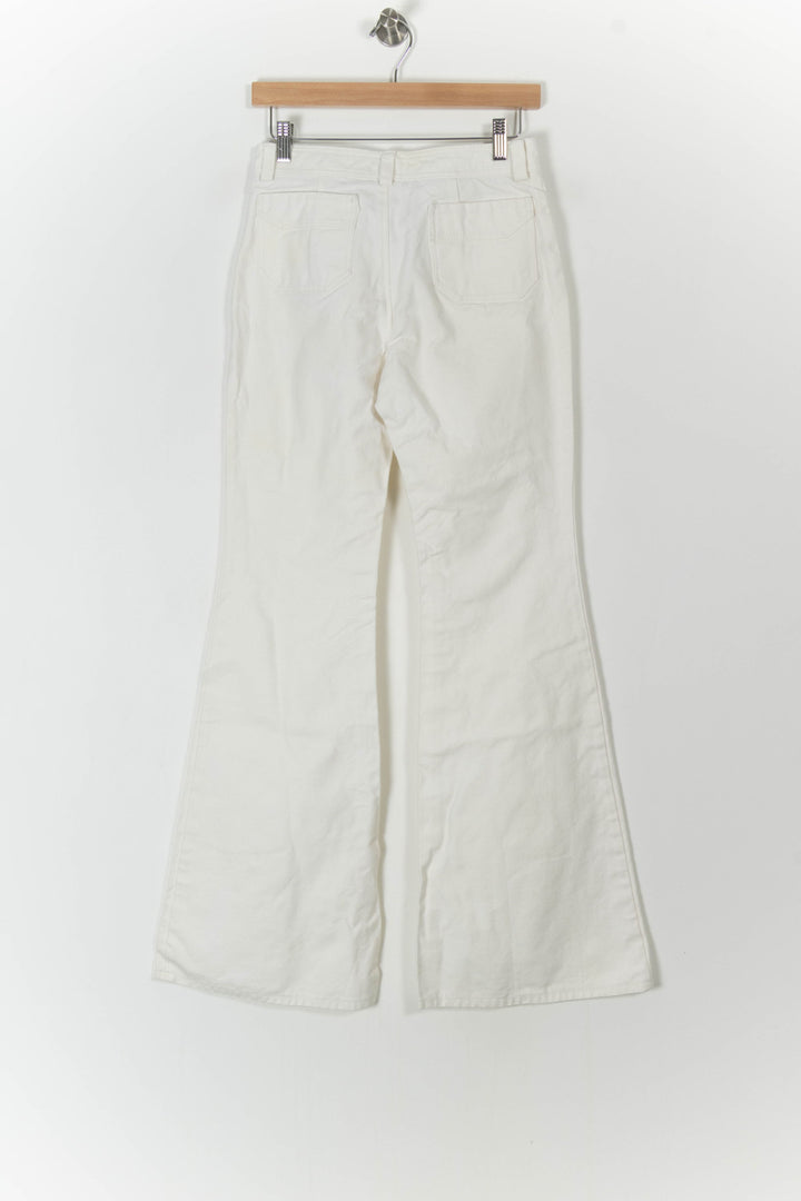 Jean Évasé Blanc - Taille S/36 de la marque Ines de la Fressange Paris | PARAD76413 - Vendu par Paradigme - Image 4