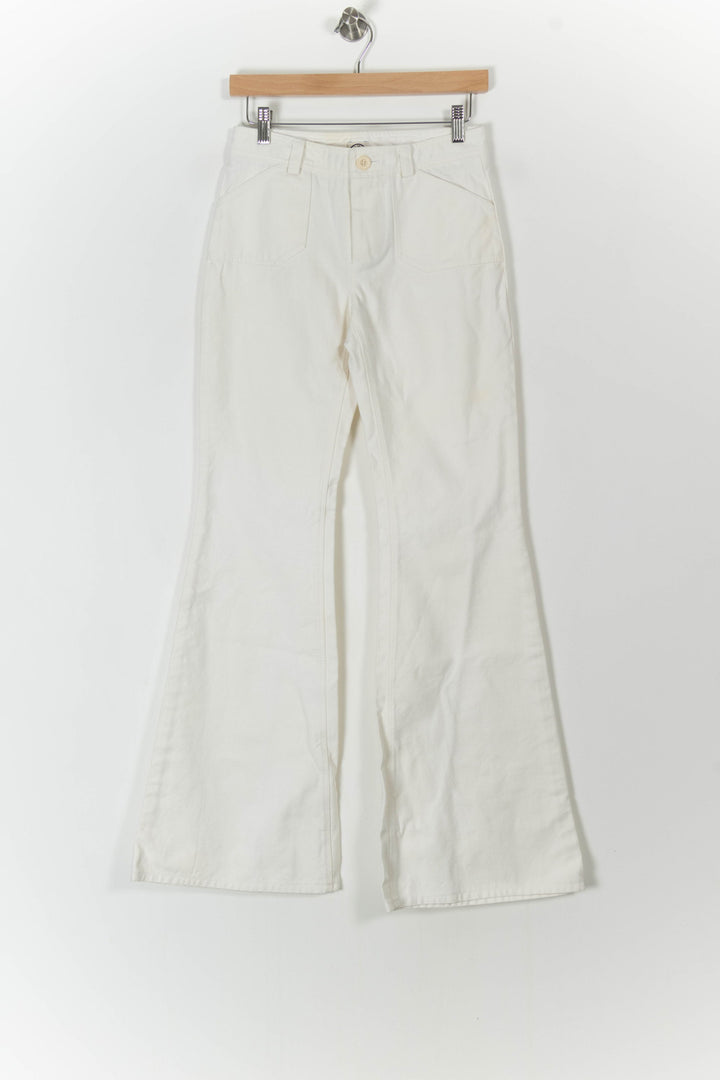 Jean Évasé Blanc - Taille S/36 de la marque Ines de la Fressange Paris | PARAD76413 - Vendu par Paradigme - Image 2