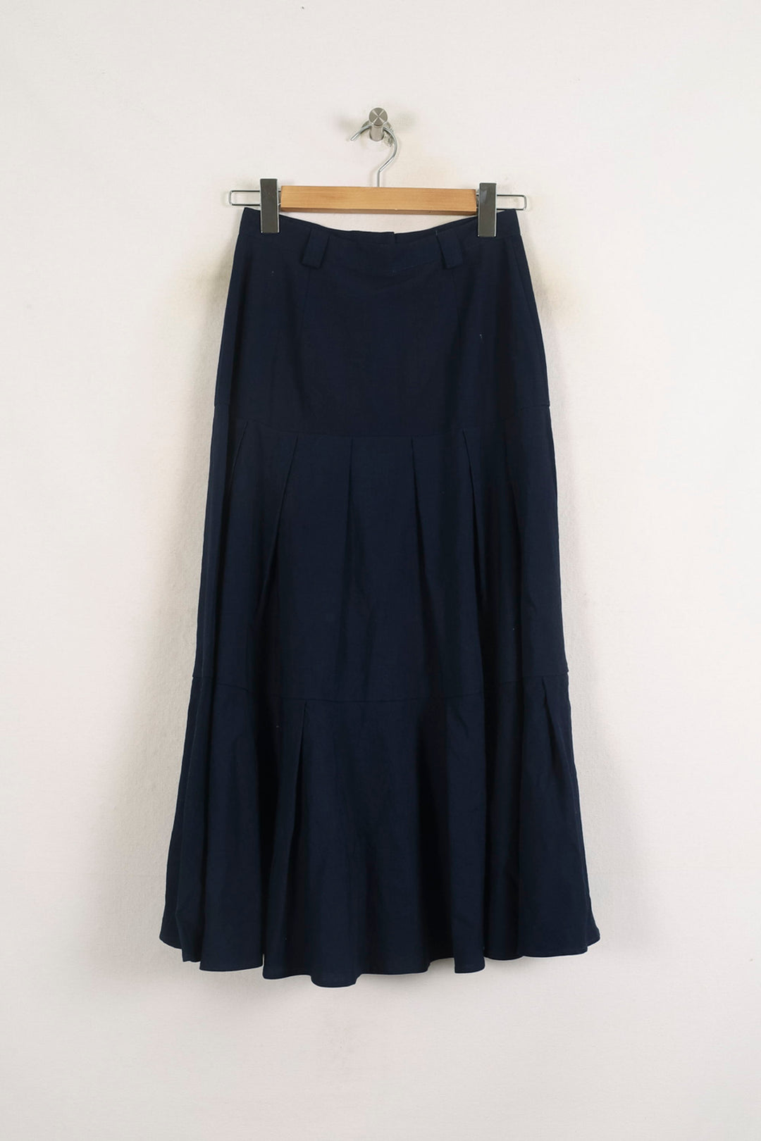 Jupe Longue Bleue - Taille S/36 de la marque Ines de la Fressange Paris | PARAD76414 - Vendu par Paradigme - Image 4