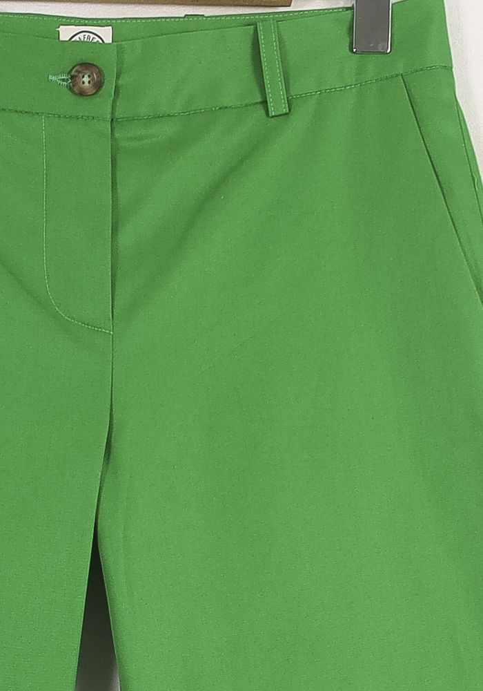 Pantalon Droit Vert - Taille M/38 de la marque Ines de la Fressange Paris | PARAD76417 - Vendu par Paradigme - Image 3