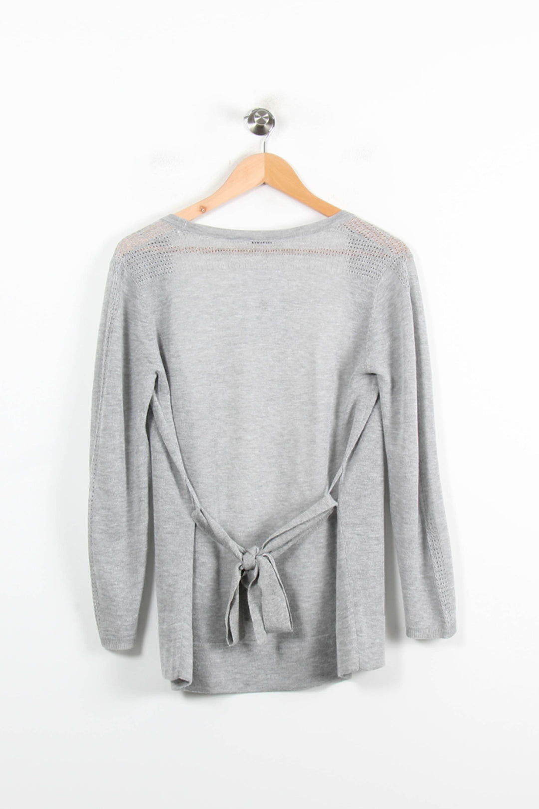 Cardigan Gris - Taille S/36 de la marque IKKS | PARAD76427 - Vendu par Paradigme - Image 4