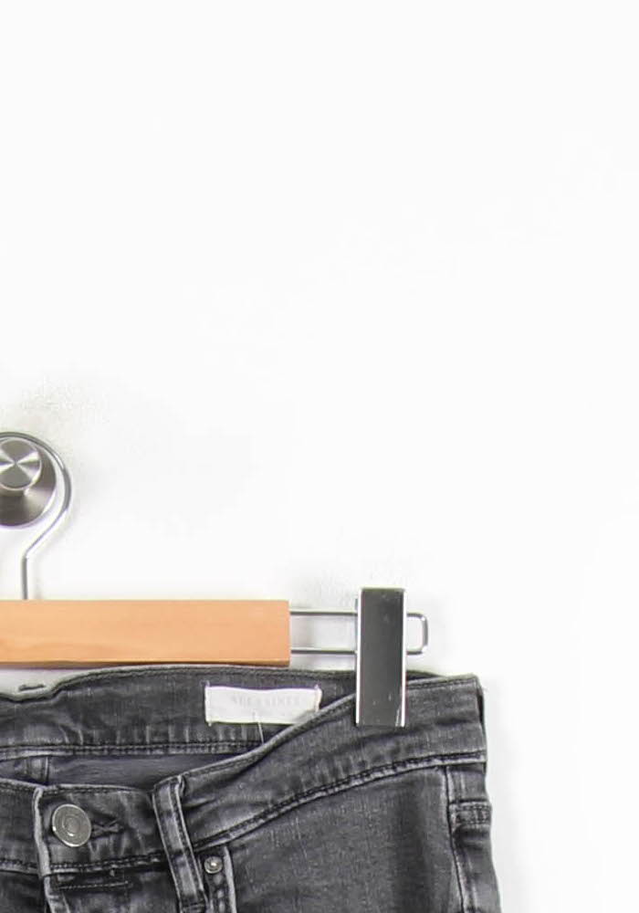 Jean Slim Gris - Taille M/38 de la marque All Saints | PARAD76434 - Vendu par Paradigme - Image 3